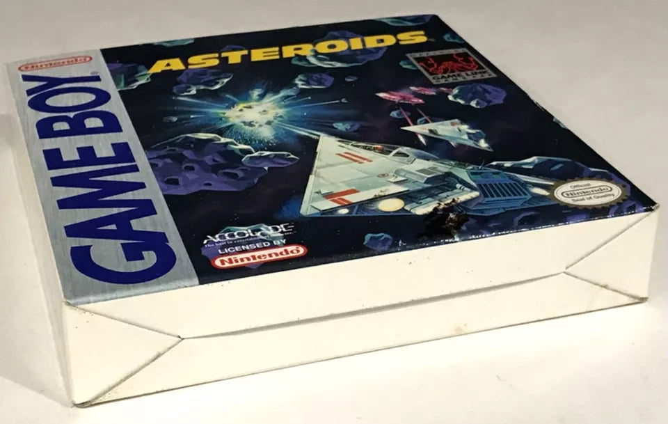 ASTEROIDS Original Nintendo Gameboy Authentic Box Manual Complete RARE Near Mint