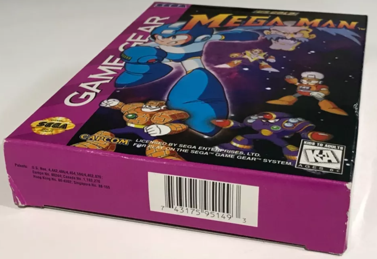 MEGA MAN Sega Game Gear AUTHENTIC CIB Complete Box Manual Rare Excellent