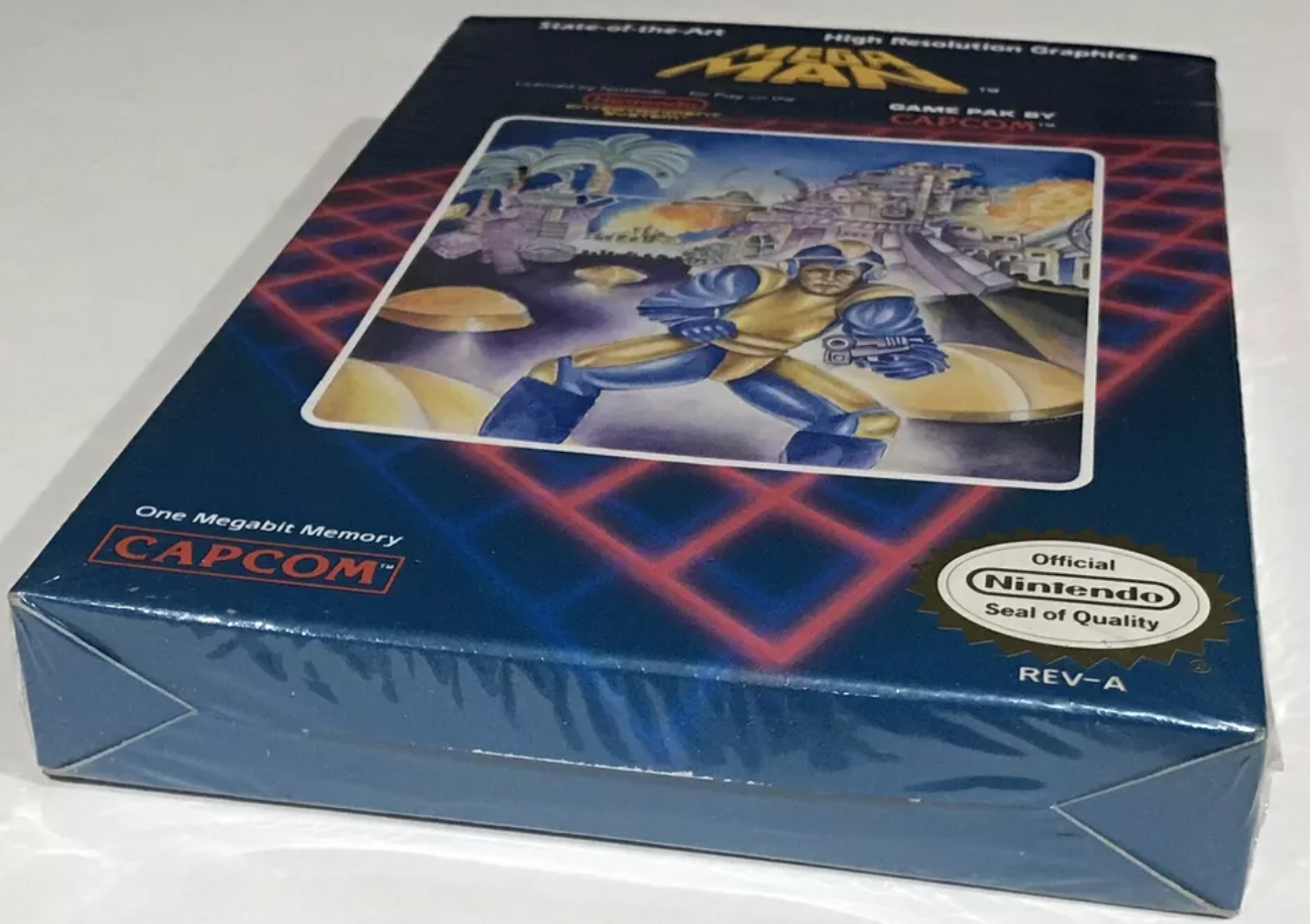 Mega Man 1 (Nintendo Entertainment System, 1987) NES CIB Complete Near Mint