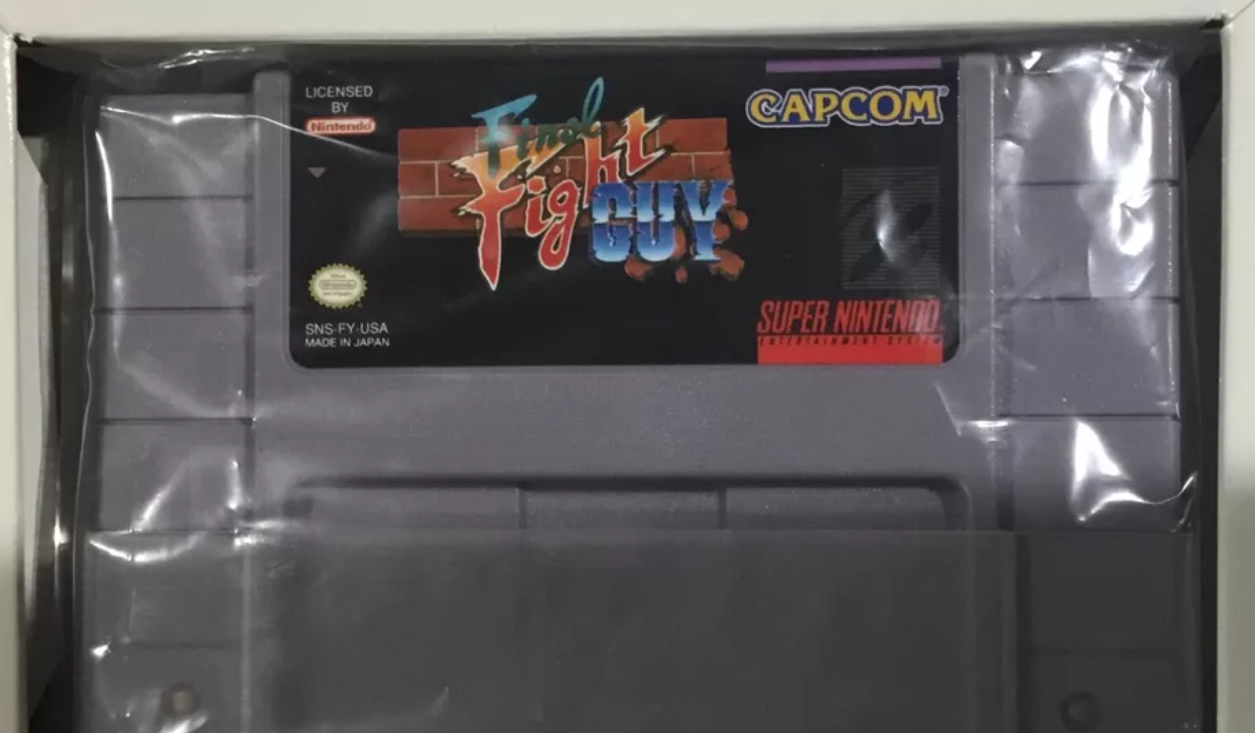 FINAL FIGHT GUY Super Nintendo SNES CIB 100% Complete Near Mint RARE CONDITION