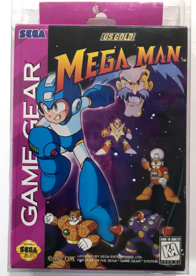 MEGA MAN Sega Game Gear AUTHENTIC CIB Complete Box Manual Rare Excellent