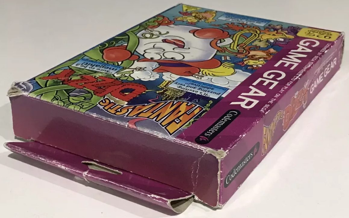 Fantastic Dizzy Sega Game Gear RARE US Version Complete In Box CIB TOP RARITY