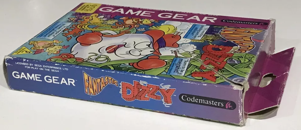 Fantastic Dizzy Sega Game Gear RARE US Version Complete In Box CIB TOP RARITY