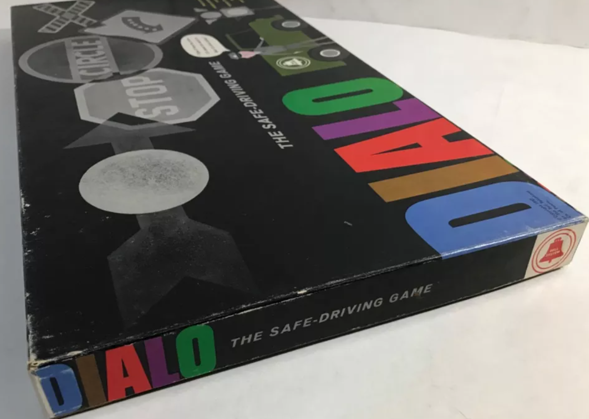 Vintage DIALO Safe Driving Board Game BELL ATLANTIC Complete ULTRA Rare