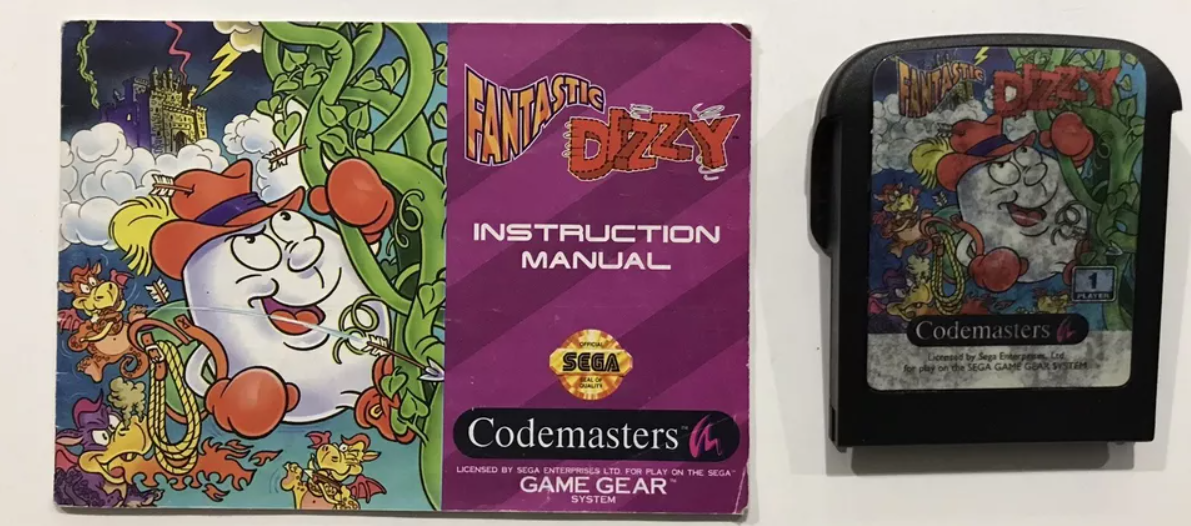 Fantastic Dizzy Sega Game Gear RARE US Version Complete In Box CIB TOP RARITY