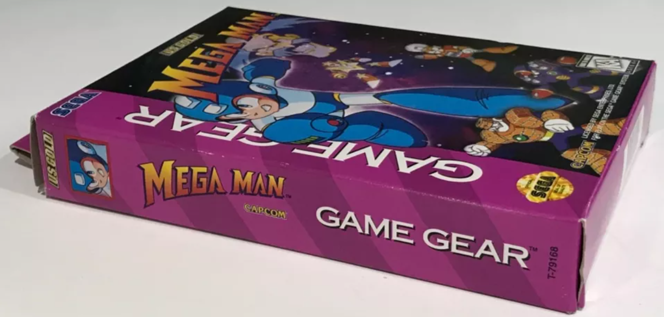 MEGA MAN Sega Game Gear AUTHENTIC CIB Complete Box Manual Rare Excellent