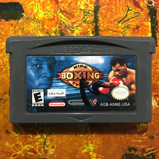 Mike Tyson Boxing Nintendo Gameboy ADVANCE GBA Tested AUTHENTIC