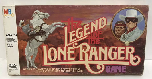 Vintage 1980 THE LEGEND OF THE LONE RANGER BOARD GAME New Sealed Unpunched