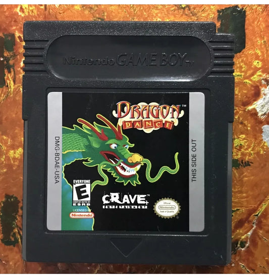 DRAGON DANCE Nintendo Gameboy Color GBC Cleaned Tested Authentic Game Boy