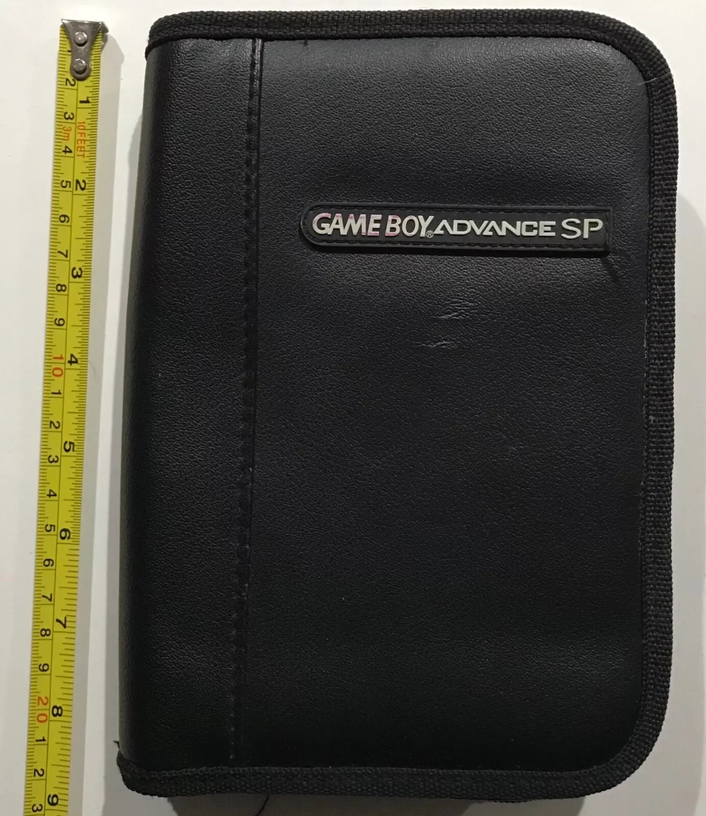 OEM Official Nintendo Gameboy Advance SP Carrying Black Zipper Case