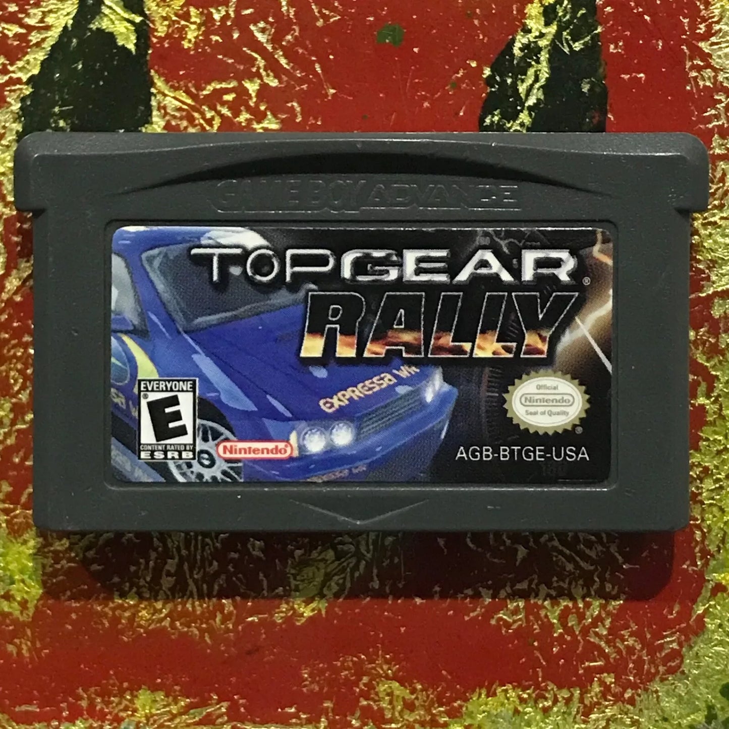 Top Gear Rally Nintendo Gameboy ADVANCE GBA Tested AUTHENTIC