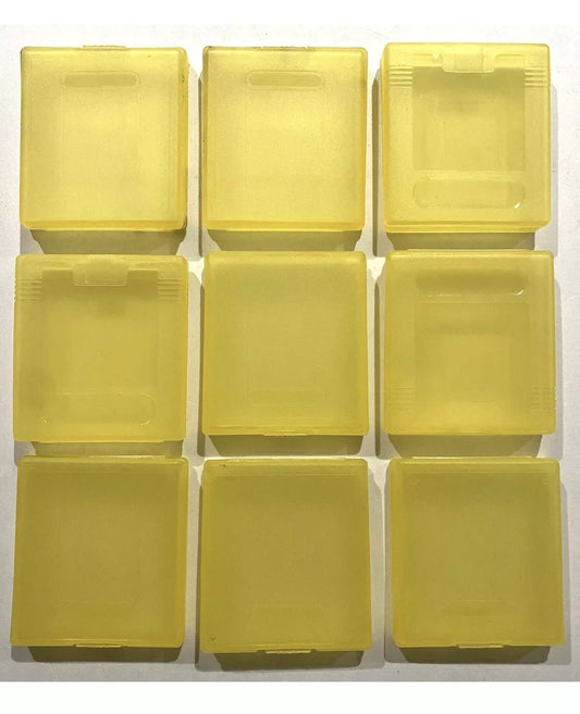 9 Authentic Cartridge Cases for Game Boy Game Boy Color DMG Nintendo Yellow