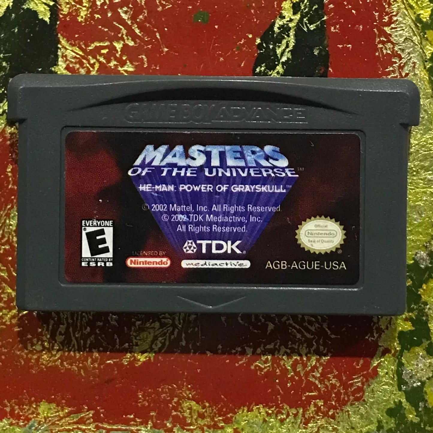 Masters of the Universe Nintendo Gameboy ADVANCE GBA Tested AUTHENTIC