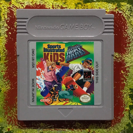 Sports Illustrated Kids Triple DARE Original Nintendo Gameboy Clean Tested