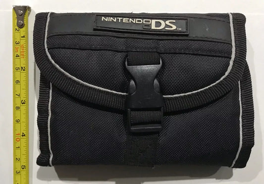 Black Slim Nintendo DS DSi DS Lite 3DS Carrying Carry Case