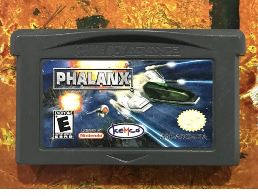 PHALANX Nintendo Gameboy ADVANCE GBA Tested AUTHENTIC