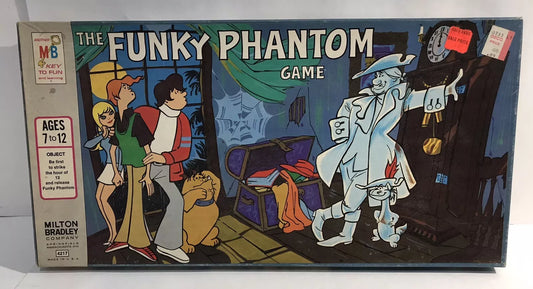 Vintage 1971 The Funky Phantom Milton Bradley Board Game Complete