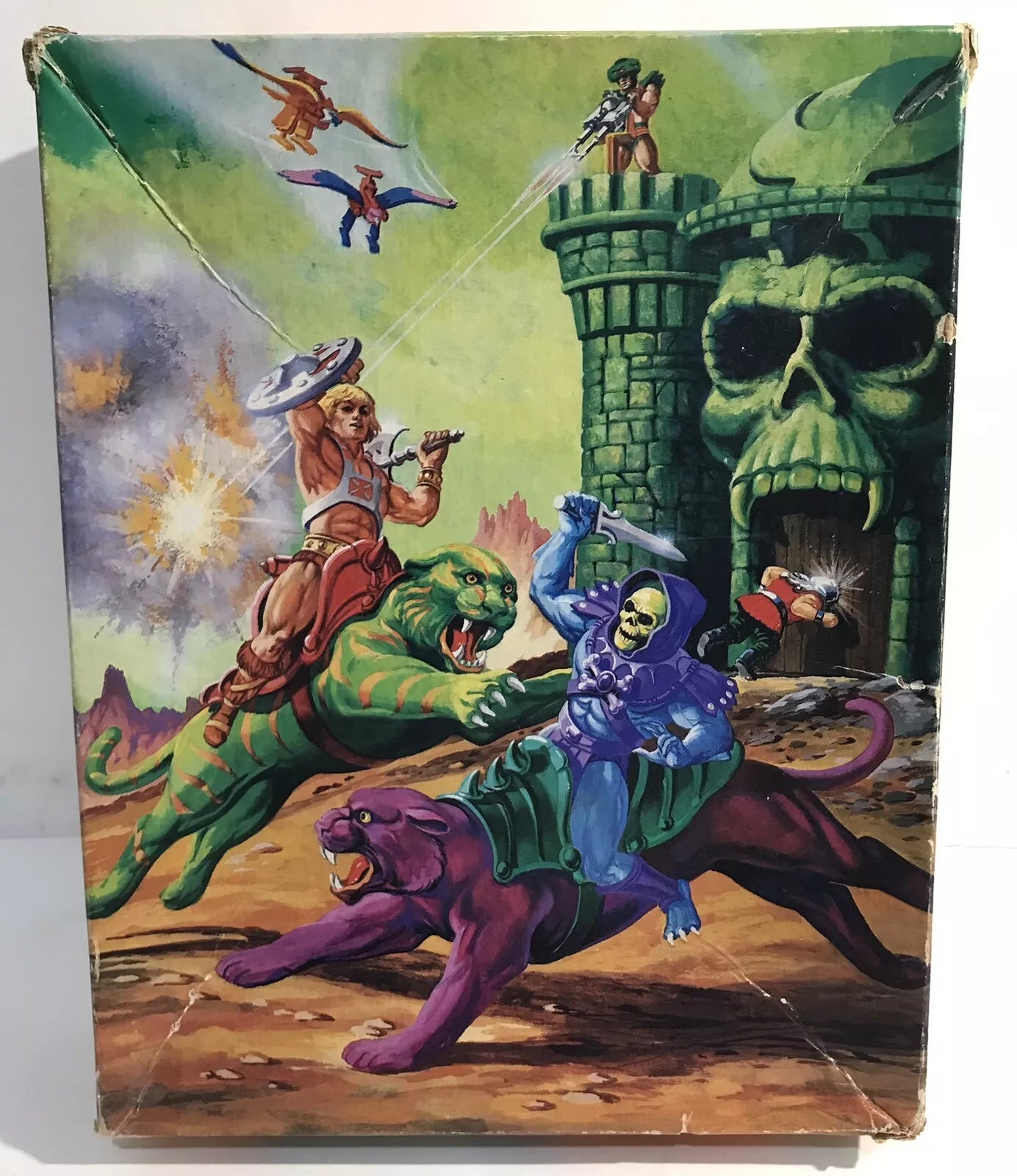 Vtg 1983 Masters of the Universe He-Man 63 Piece Jigsaw Puzzle Complete