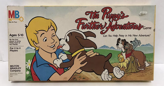 1984 Milton Bradley The Puppy's Further Adventures Vintage Board Game COMPLETE