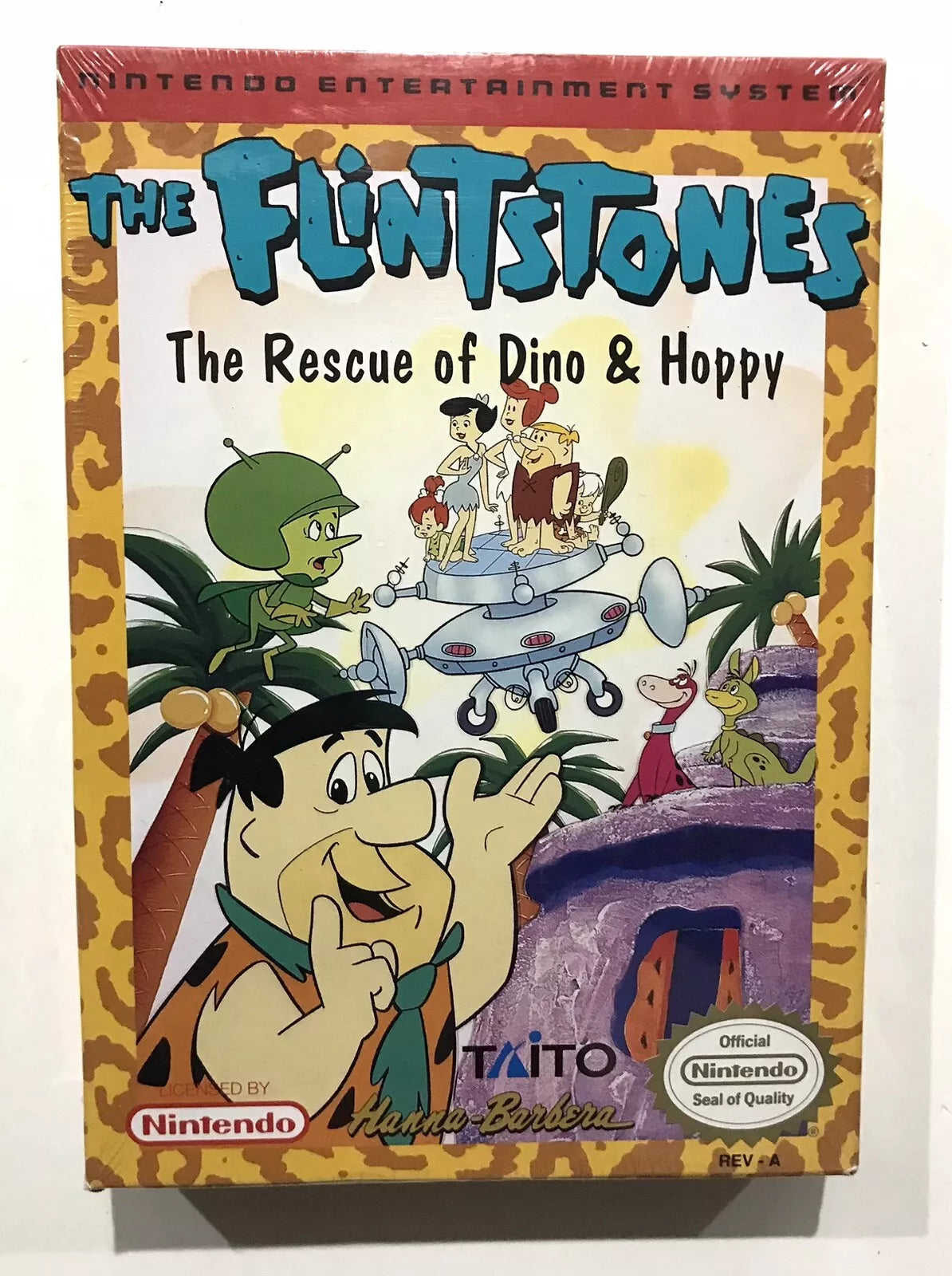 Flintstones Rescue Of Dino & Hoppy (Nintendo NES) Brand NEW Factory Sealed