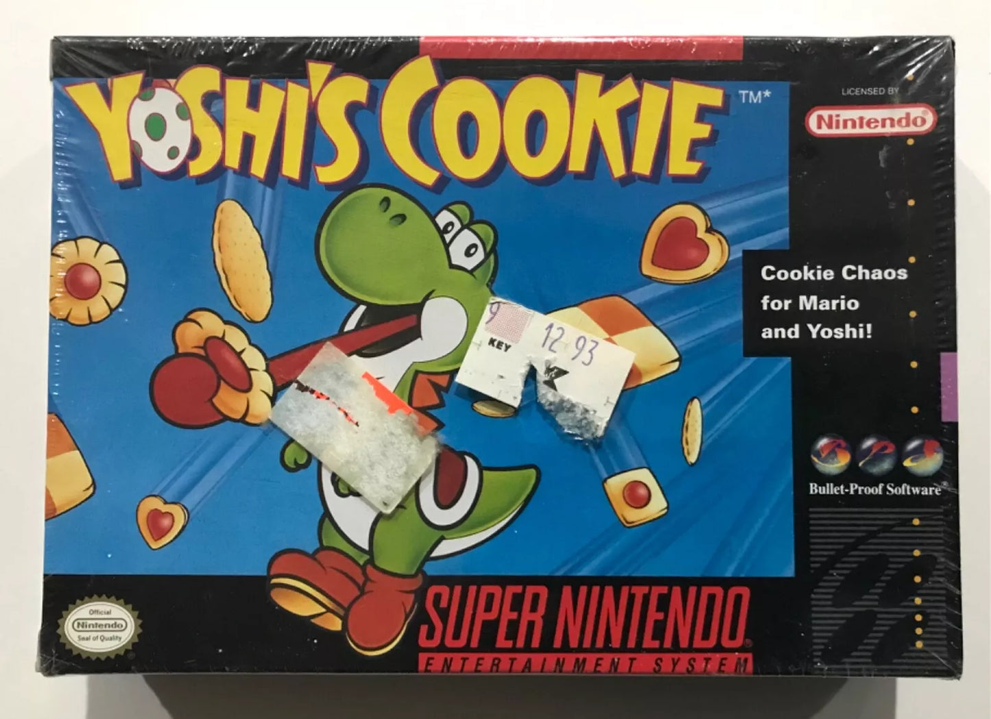 Yoshi’s Cookie Super Nintendo SNES BRAND NEW FACTORY SEALED