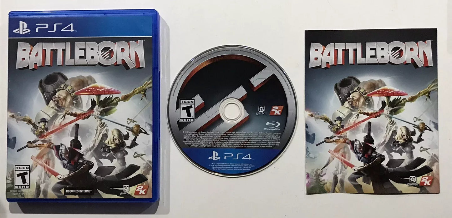 Battleborn Sony Playstation 4 PS4 Complete