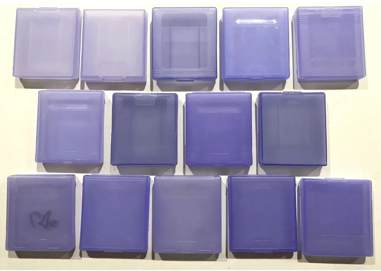 14 Purple Authentic Cartridge Cases for Game Boy Game Boy Color DMG Nintendo