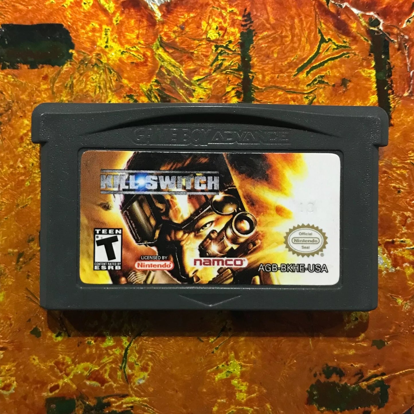 Killswitch Nintendo Gameboy ADVANCE GBA Tested AUTHENTIC