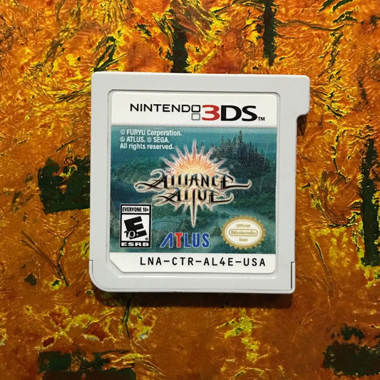 Alliance Alive Nintendo 3DS Authentic Tested