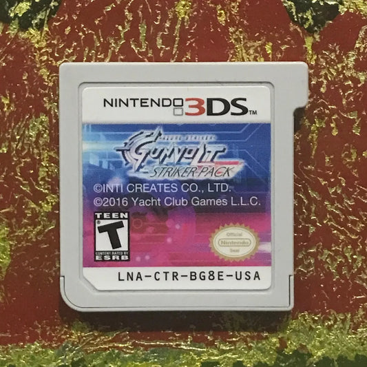 GUNVOLT Striker Pack Nintendo 3DS Authentic Tested