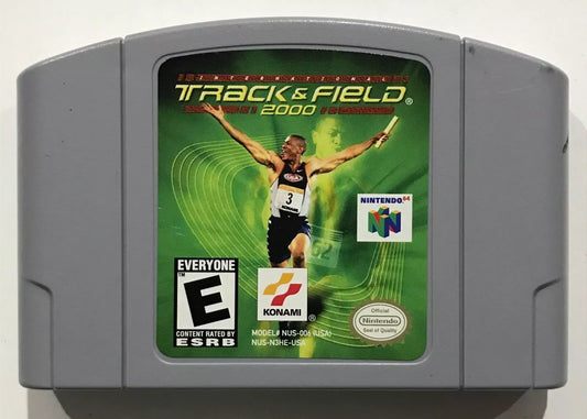 Track & Field 2000 N64 Nintendo 64 Cart only Cleaned Tested working