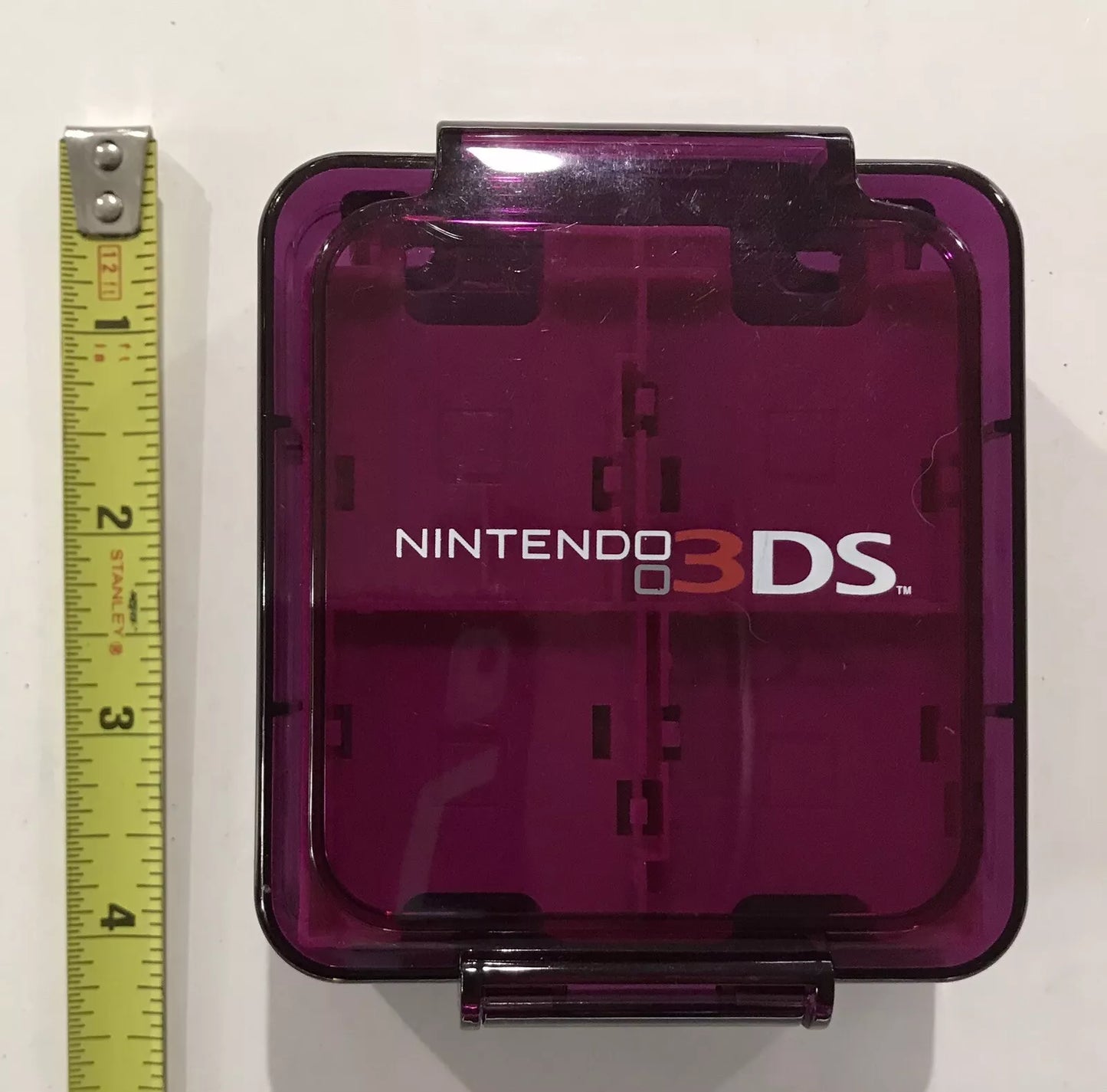 Hard Shell Pink Nintendo DS 3DS Carrying Carry Case FOR GAMES ONLY