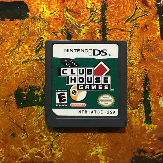 CLUB HOUSE Nintendo DS Authentic Cleaned Tested