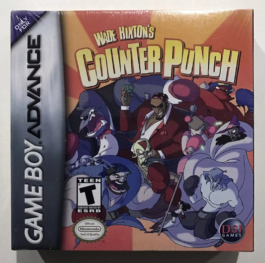 Wade Hixton's Counter Punch (Nintendo Game Boy Advance, 2004) Brand New Sealed