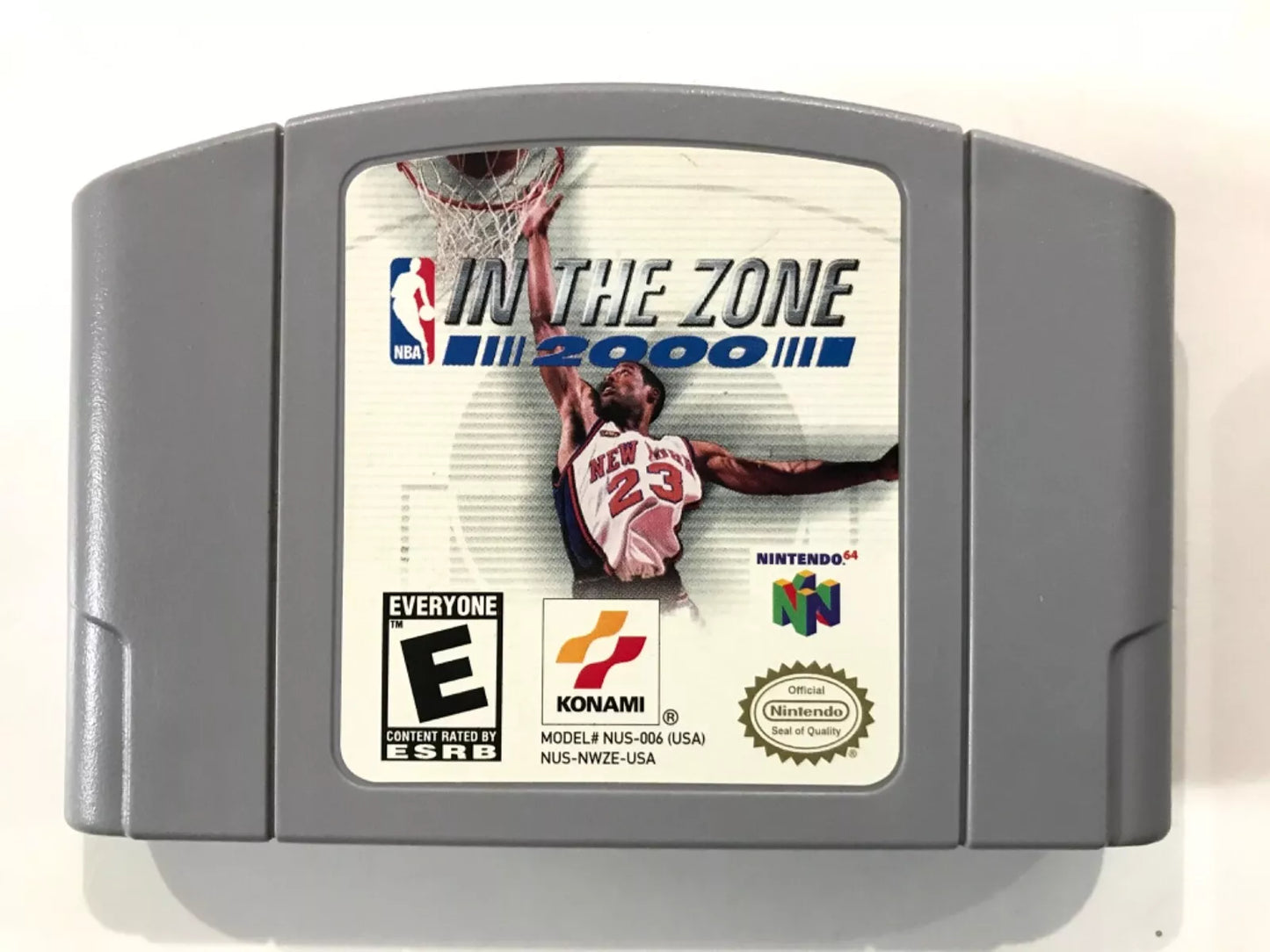 NBA In the Zone 2000 N64 Nintendo 64 Cart only Cleaned Tested working