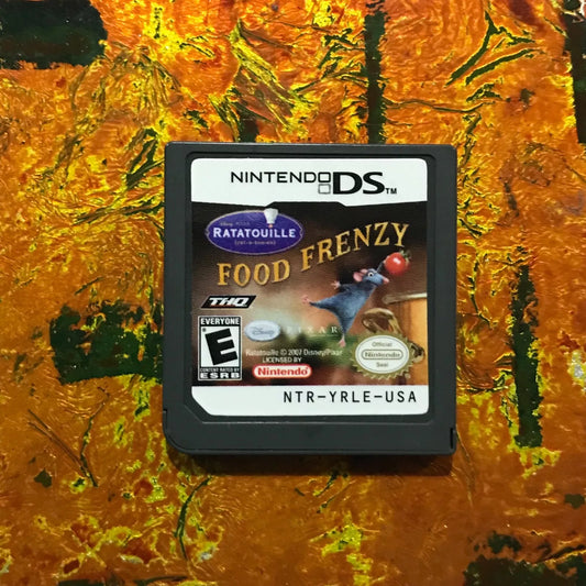 FOOD FRENZY Nintendo DS Authentic Cleaned Tested Ratatouille