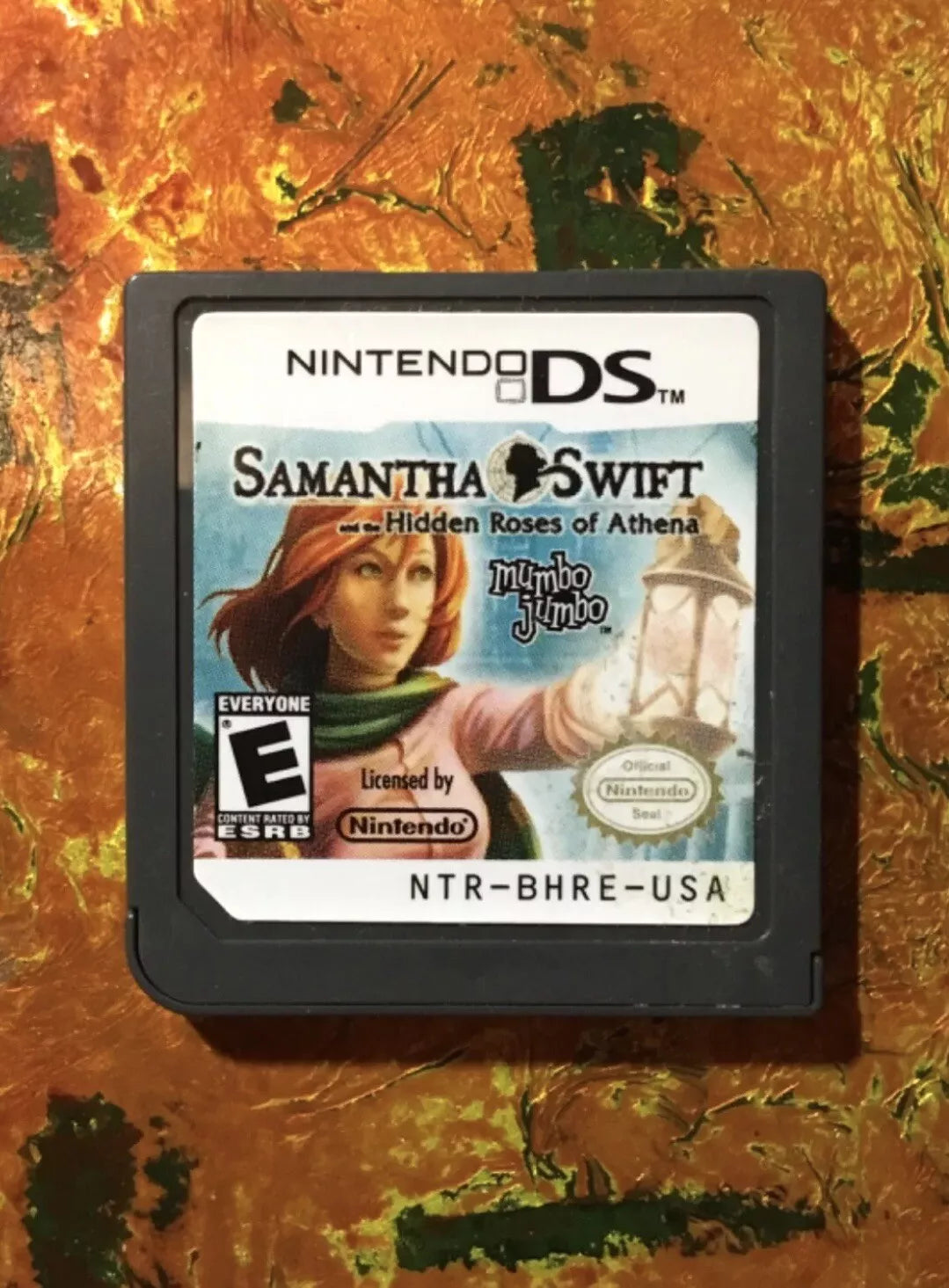 Samantha Swift Nintendo DS Authentic Cleaned Tested Hidden Roses of Athena