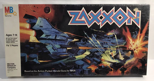 Milton Bradley MB ZAXXON Action Board Game Sega 1982 NEW Shrink Wrapped Sealed