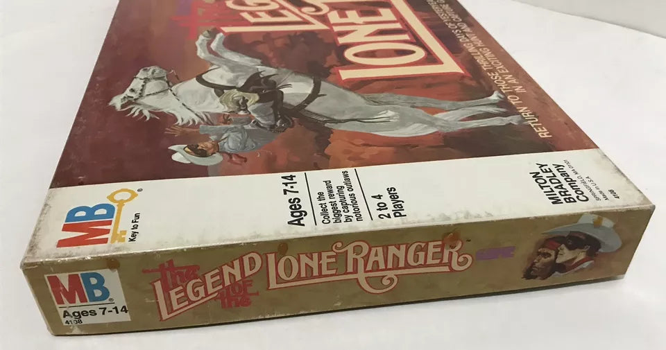 Vintage 1980 THE LEGEND OF THE LONE RANGER BOARD GAME New Sealed Unpunched