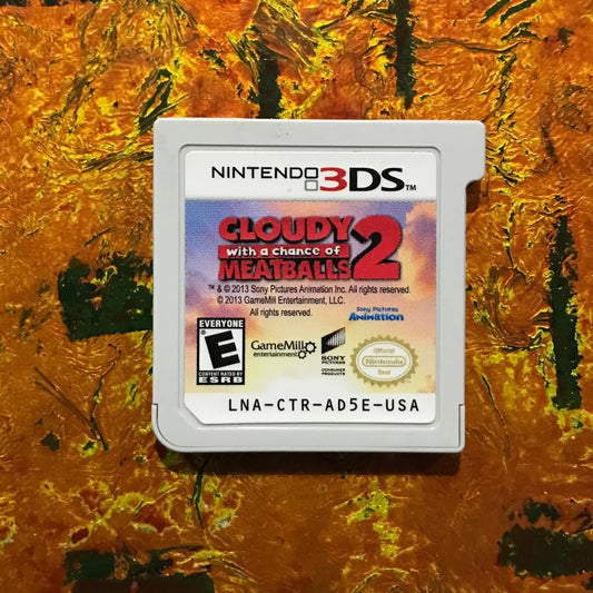 Cloudy with a Chance of Meatballs 2 Nintendo 3DS Authentic Tested