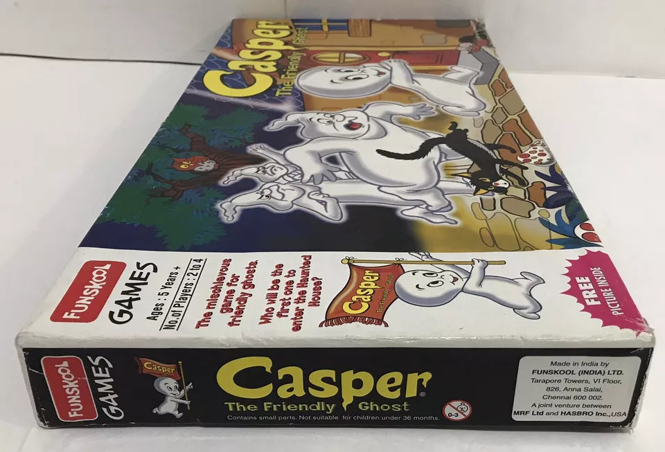 1988 Casper the Friendly Ghost Game Funskool New Old Stock Unpunched