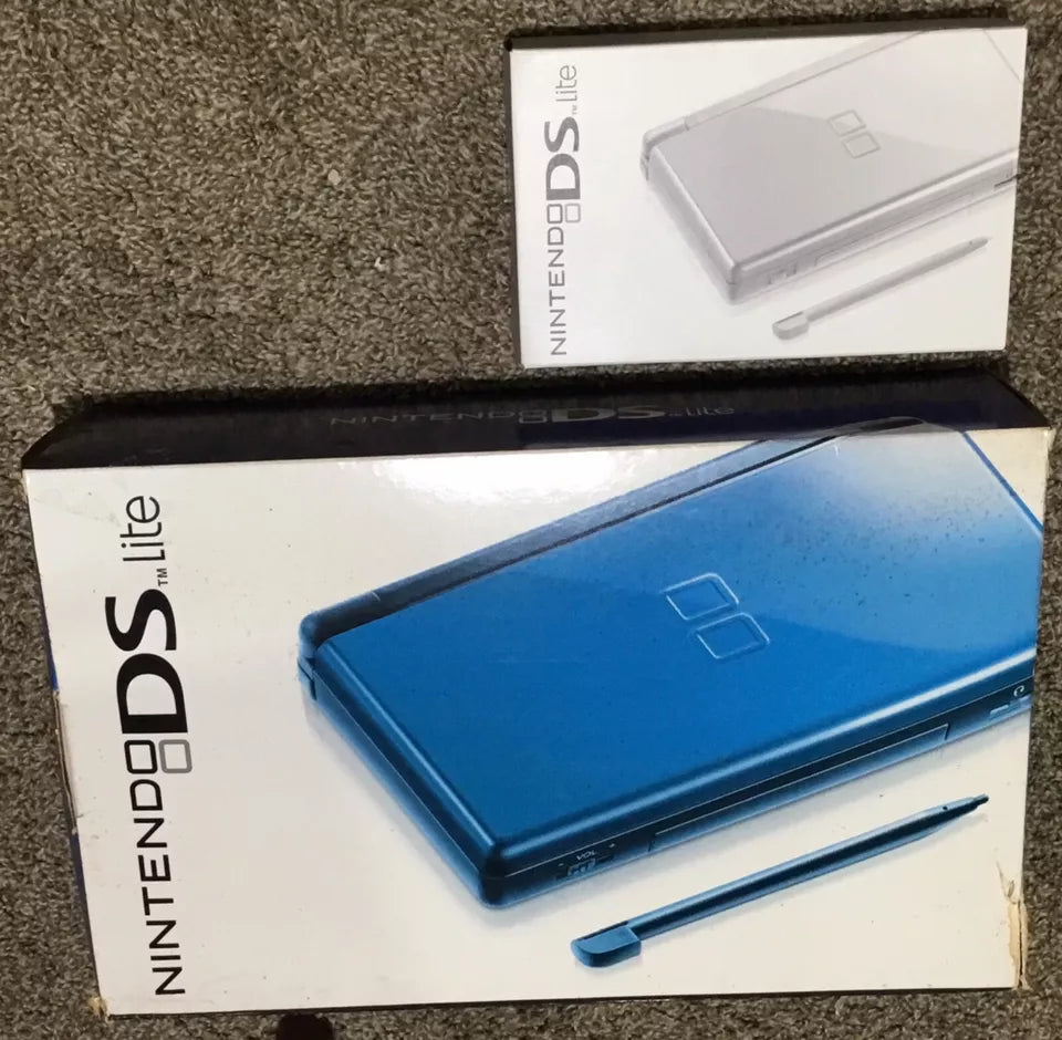 Nintendo DS Lite Blue Store Owner Retail Promotional Display Advertisement RARE