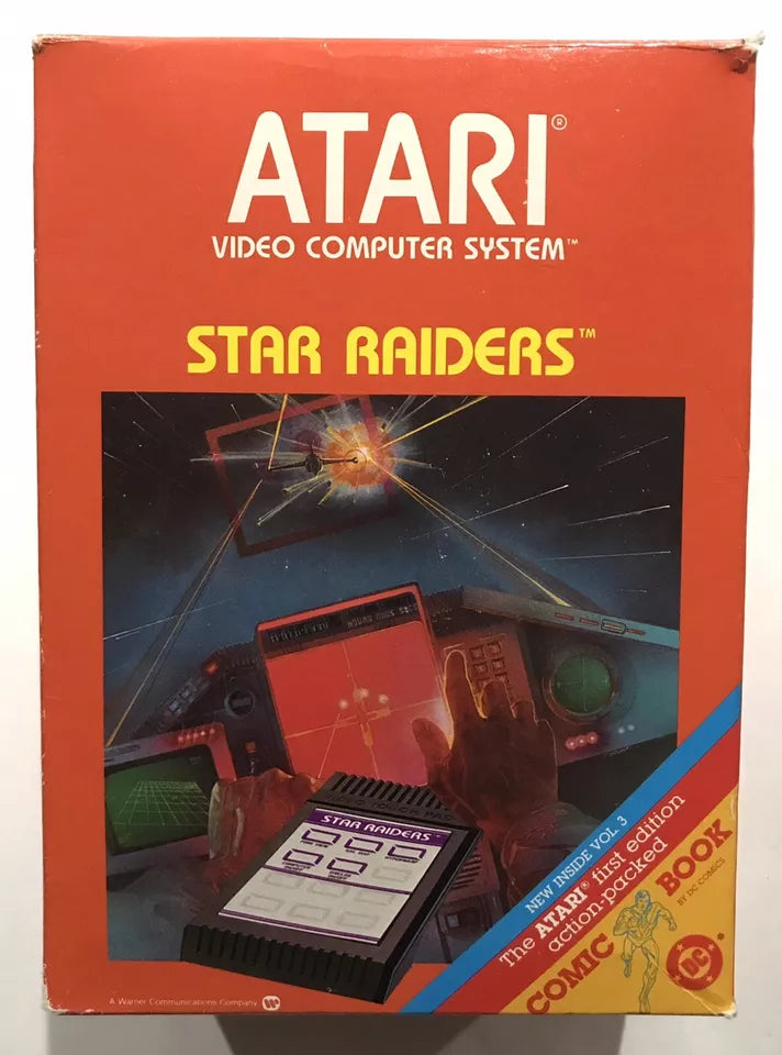 Star Raiders Complete Atari 2600 Game In Box Boxed Original w Touch Pad