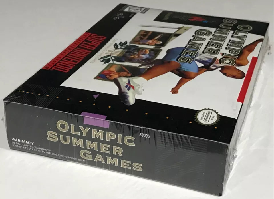 Olympic Summer Games Super Nintendo SNES BRAND NEW FACTORY SEALED