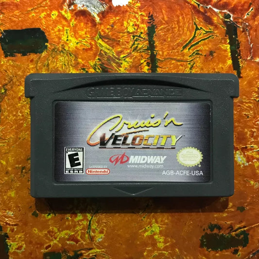 Cruisin' Velocity Nintendo Gameboy ADVANCE GBA Tested AUTHENTIC