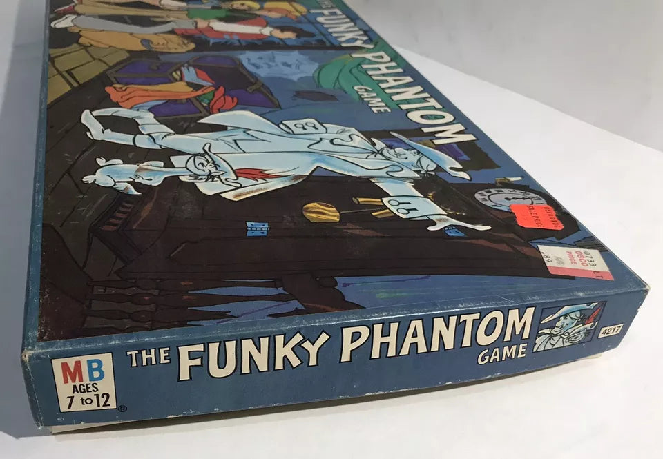 Vintage 1971 The Funky Phantom Milton Bradley Board Game Complete