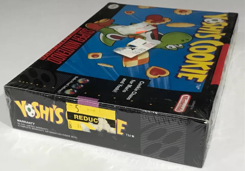 Yoshi’s Cookie Super Nintendo SNES BRAND NEW FACTORY SEALED