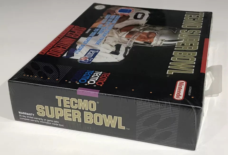 TECMO SUPER BOWL Super Nintendo SNES BRAND NEW FACTORY SEALED