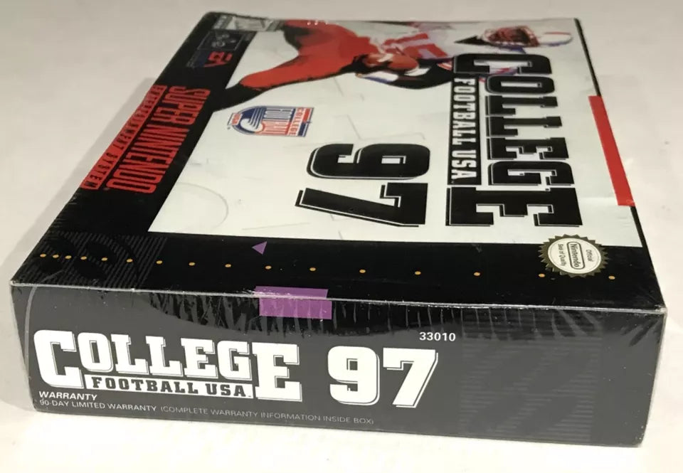 College Football USA 97 Super Nintendo SNES BRAND NEW FACTORY SEALED Rare