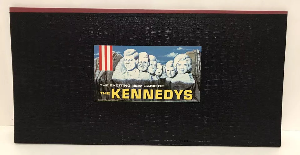 NEW Unused 1962 Transco Adult Games The Kennedys Board Game 3879 Vintage Rare